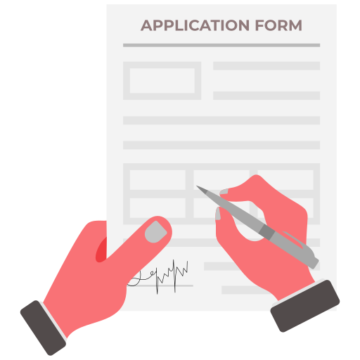 Preparing your documents and application form.